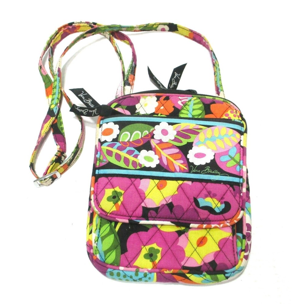 Vera Bradley VA VA BLOOM Mini Hipster Crossbody Bag NICE